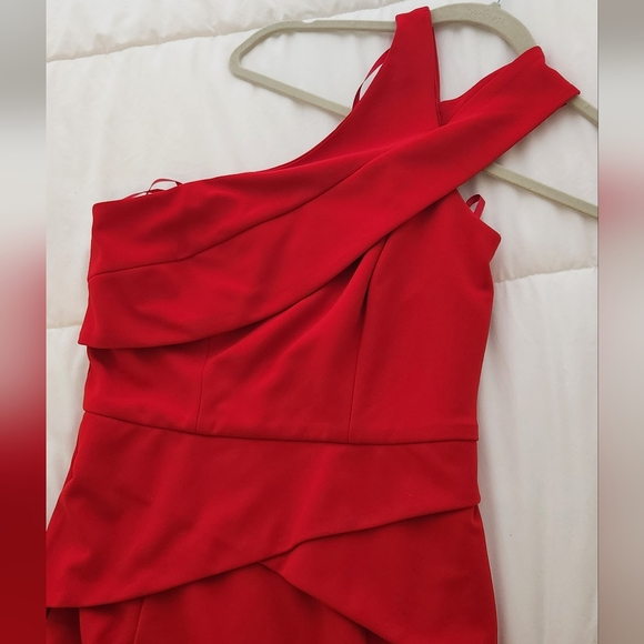 COPY - MELANIE LYNE MAXI RED DRESS SIZE 6 LIKE NEW! - Picture 4 of 16